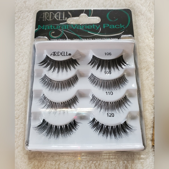 NEW Ardell Natural Variety 4-Pack Eyelashes in Black - Picture 5 of 9
